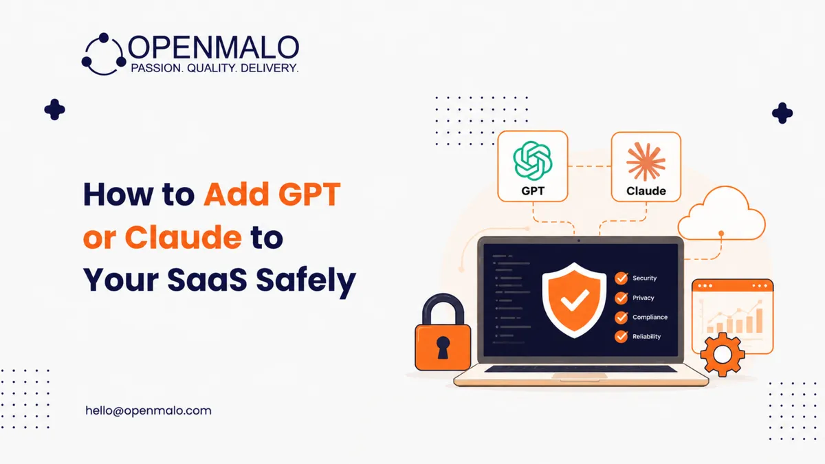 How to Add GPT or Claude to Your SaaS Safely