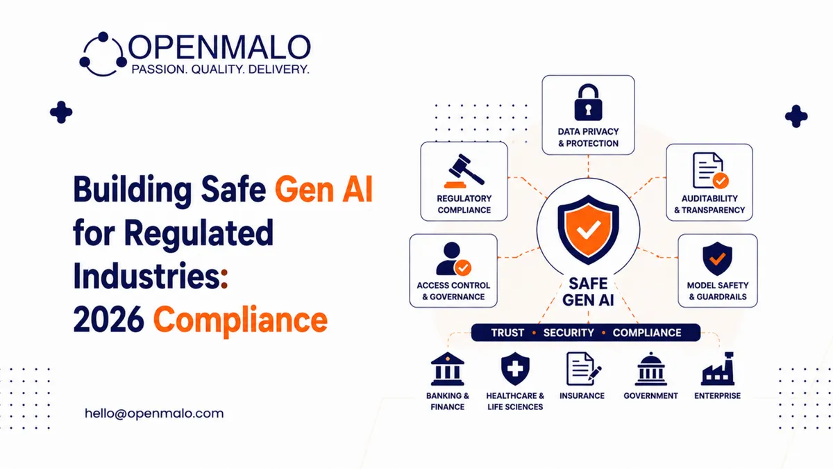 Building Safe Gen AI for Regulated Industries: 2026 Compliance | OpenMalo