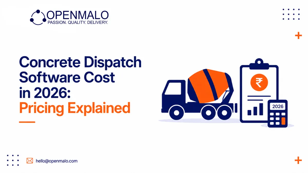 Concrete Dispatch Software Cost in 2026: Pricing Explained