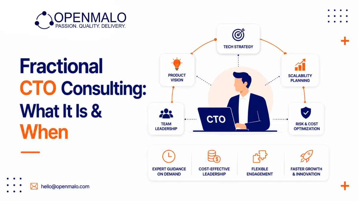 Fractional CTO Consulting: What It Is & When