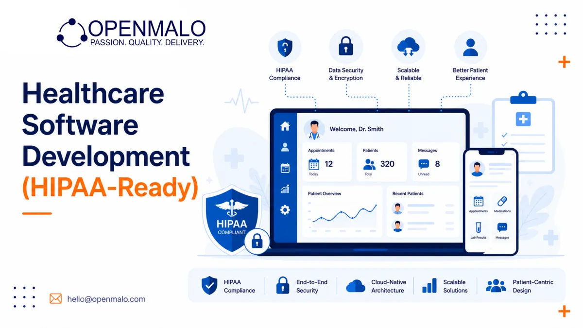 Healthcare Software Development (HIPAA-Ready)