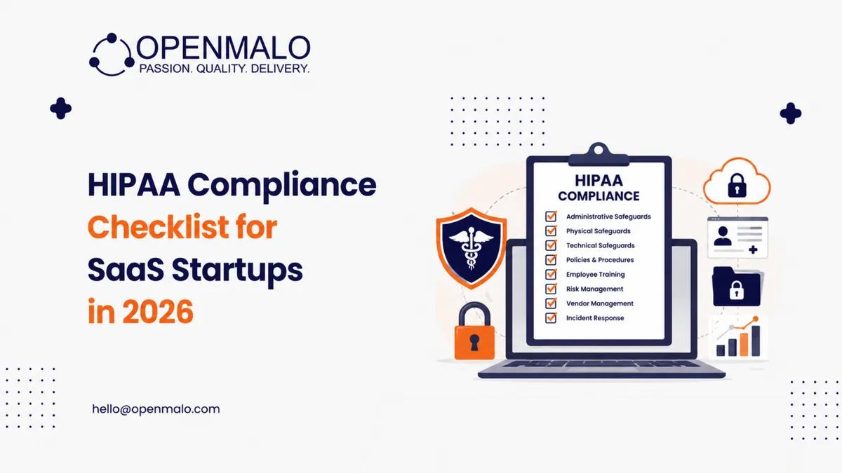 HIPAA Compliance Checklist for SaaS Startups in 2026