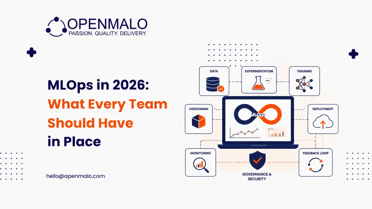 MLOps in 2026: What Every Team Should Have in Place
