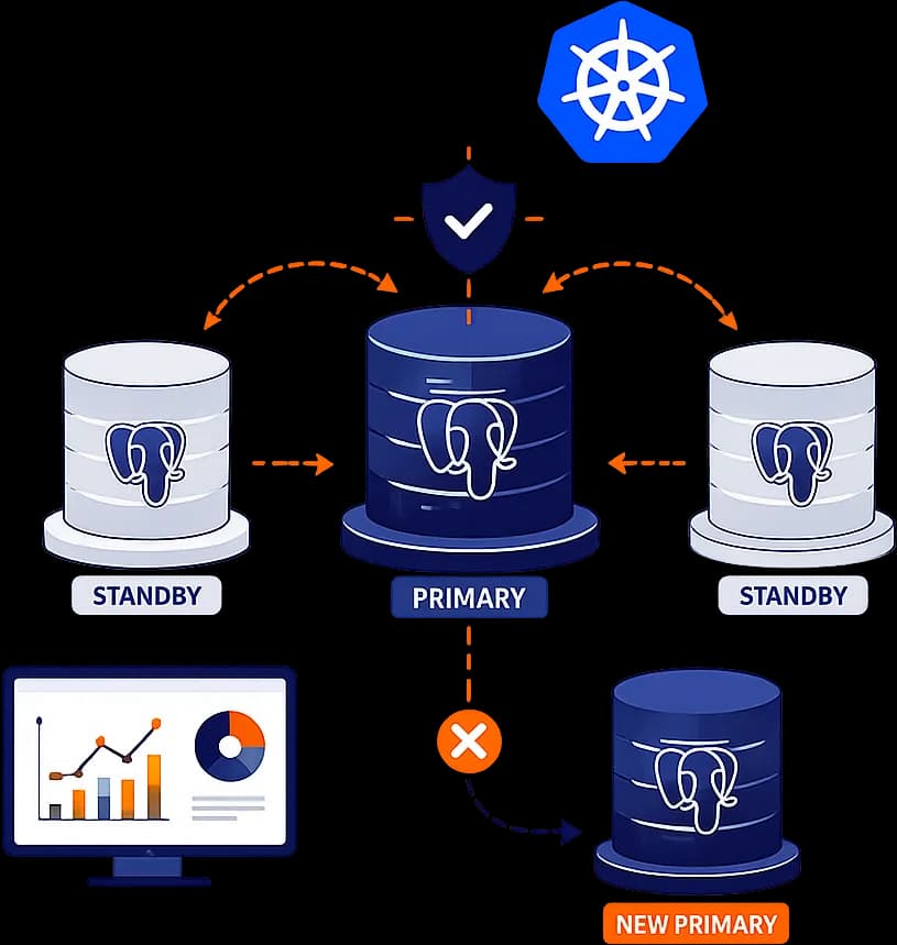 PostgreSQL Failover in Kubernetes: How CloudNativePG Keeps Your Database Online