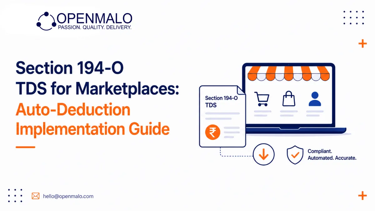 Section 194-O TDS for Marketplaces: Auto-Deduction Implementation Guide