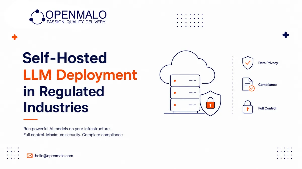 Self-Hosted LLM Deployment in Regulated Industries
