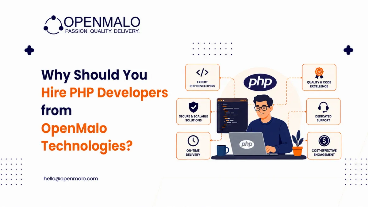 Why Should You Hire PHP Developers from OpenMalo Technologies?