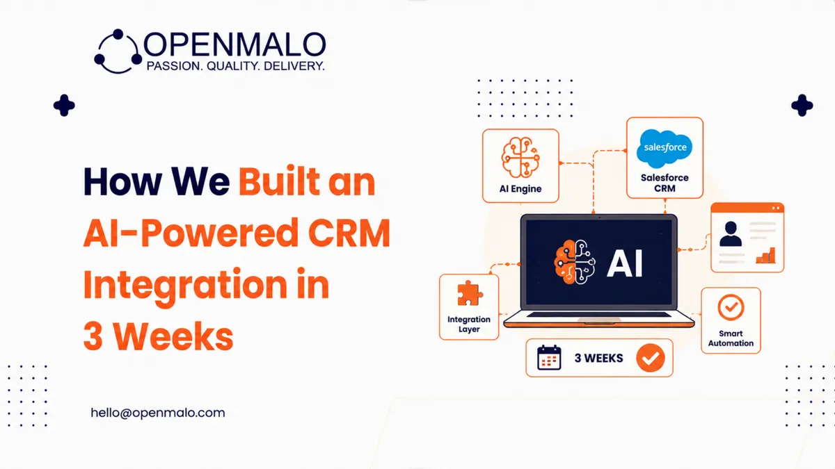 How We Built an AI-Powered CRM Integration in 3 Weeks