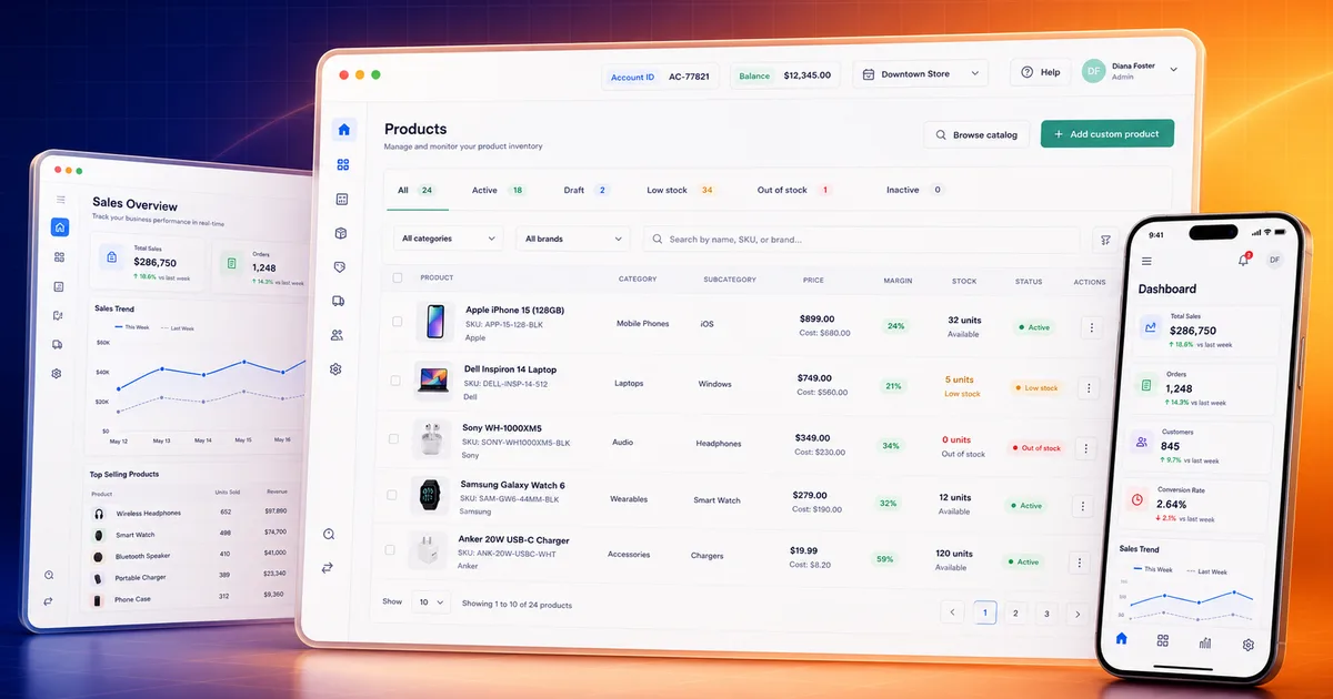 Wireless Dealer POS & Management Platform — OpenMalo case study